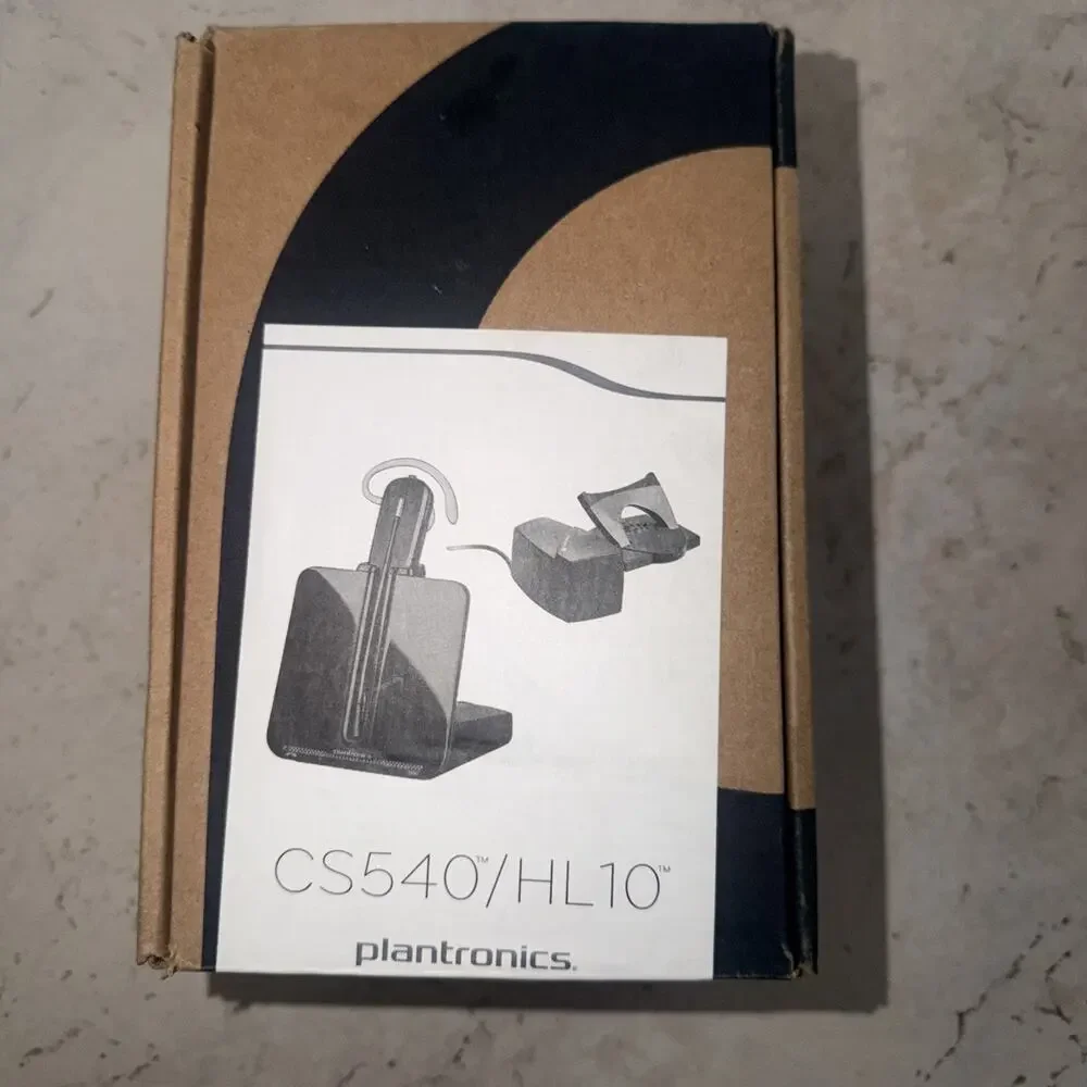 Plantronics CS540 HL10 Wireless DECT Office Headset System w/ Handset Lifter